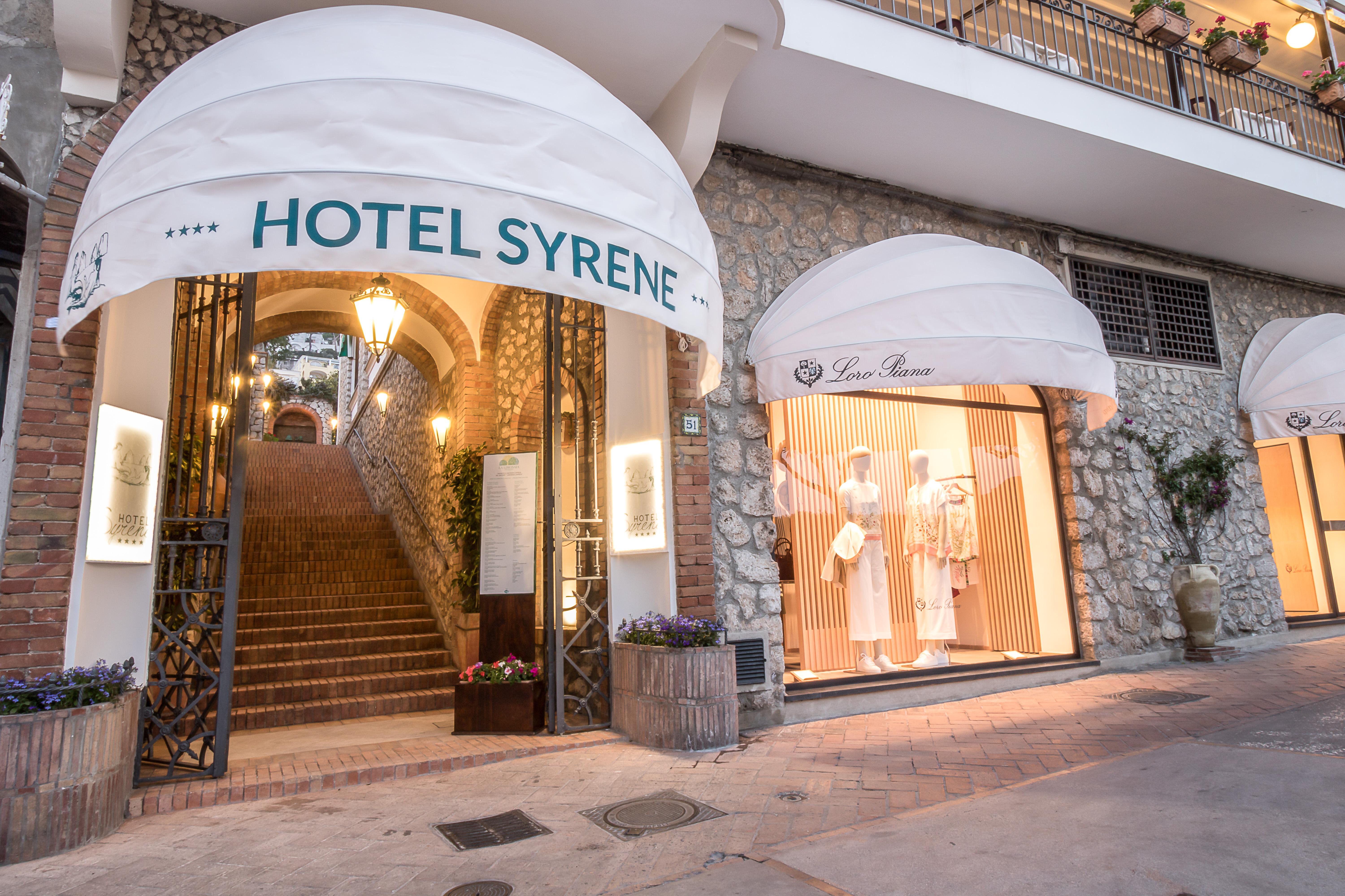 Hotel Syrene Capri Esterno foto