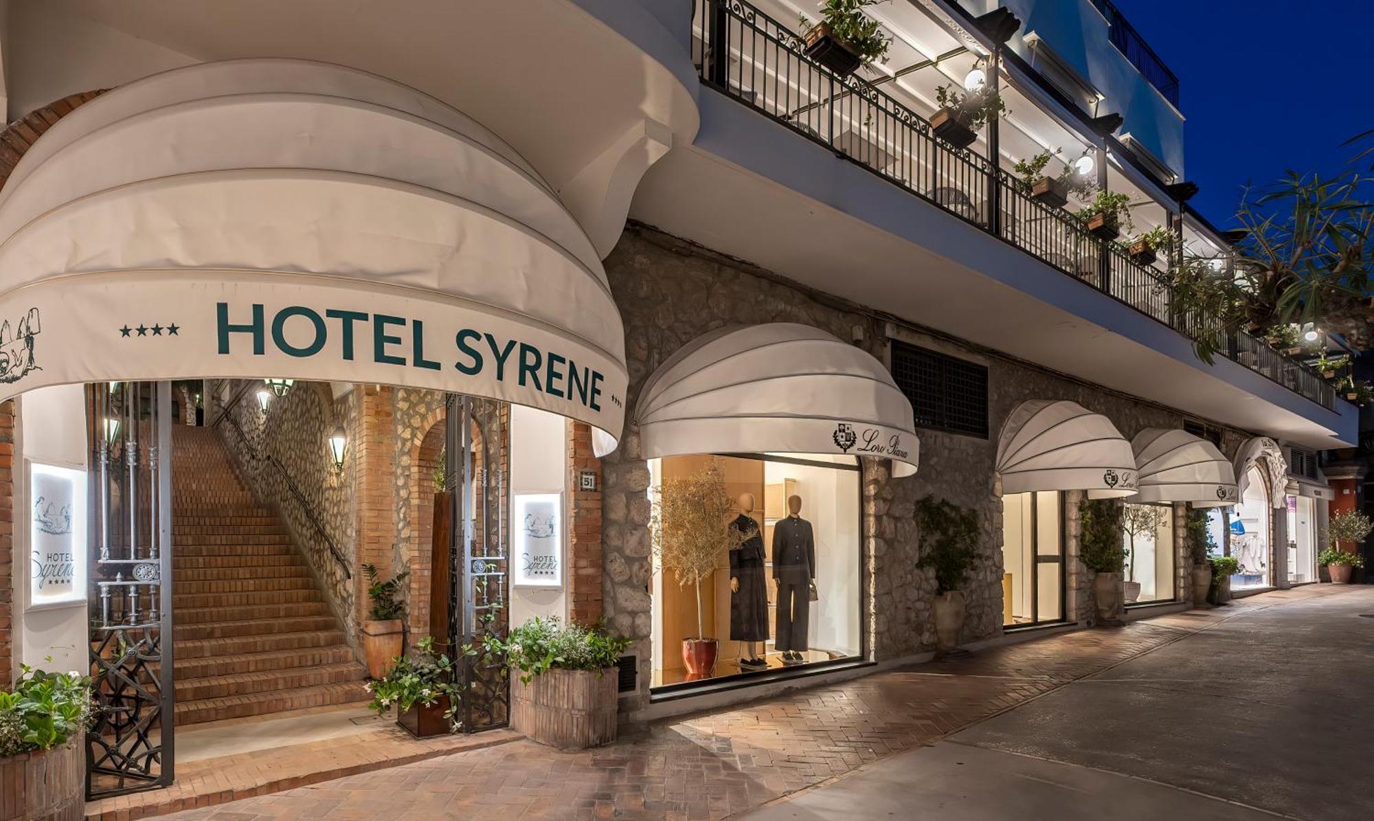 Hotel Syrene Capri Esterno foto