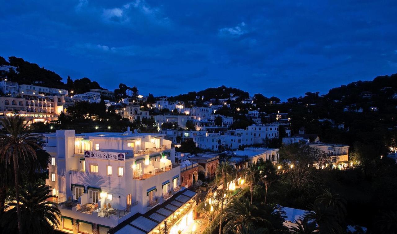 Hotel Syrene Capri Esterno foto